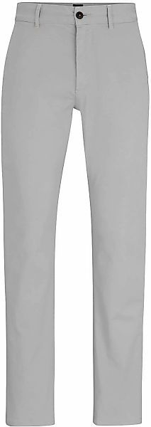 BOSS Satin Chino Grau - Größe W 34 - L 32 günstig online kaufen