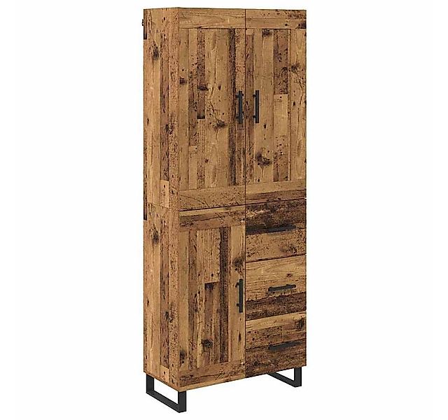 vidaXL Highboard Highboard Altholz 69,5 x 34 x 180 cm Holzwerkstoff (2 St) günstig online kaufen