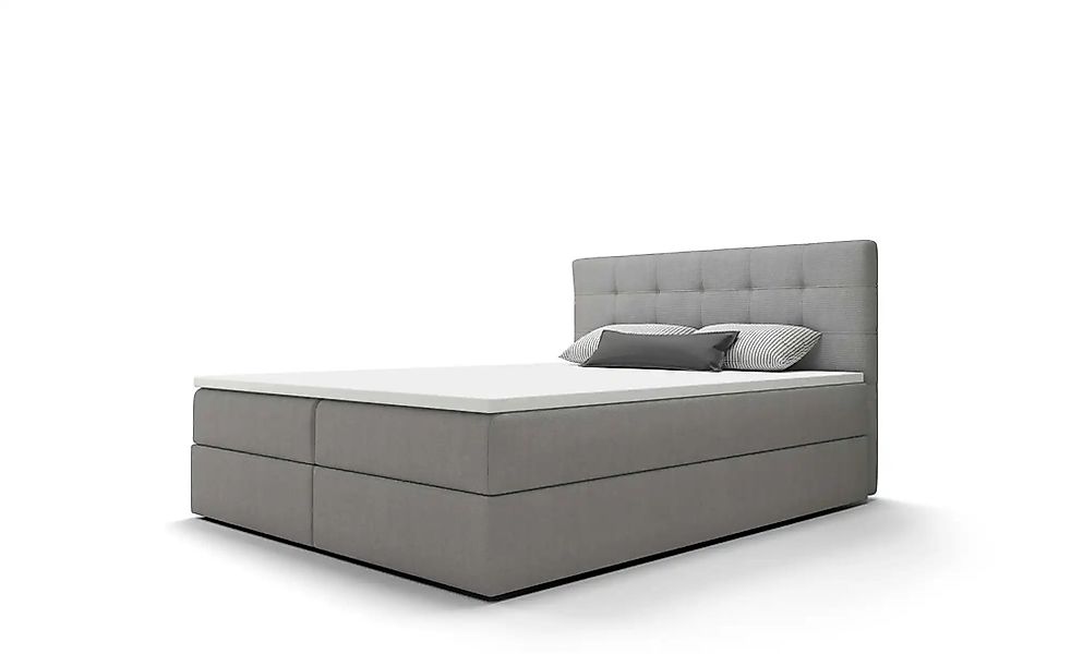 Boxbett   ¦ grau ¦ Maße (cm): B: 200 H: 102 Betten > Komfortbetten - Höffne günstig online kaufen