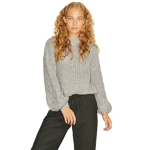 Jjxx Kelly Rundhalsausschnitt Sweater M Grey Melange günstig online kaufen