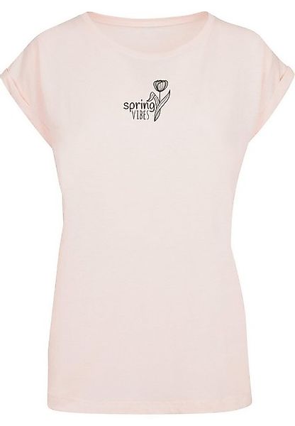 Merchcode T-Shirt Merchcode Damen Ladies Spring - Vibes T-Shirt (1-tlg) günstig online kaufen