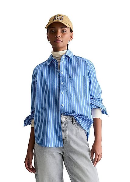 Marc O'Polo DENIM Langarmbluse aus Papertouch-Popeline günstig online kaufen