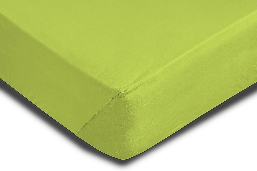 One Home Spannbettlaken, Jersey, Gummizug: rundum, (1 Stück), Baumwolle, To günstig online kaufen