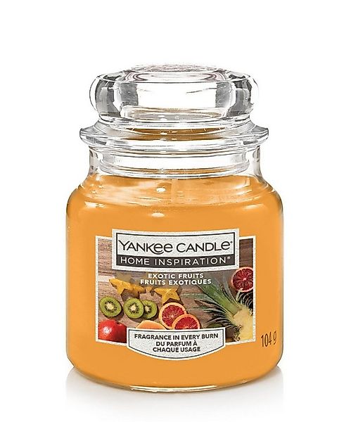 Yankee Candle Duftkerze Yankee Candle Duftkerze Kleines Glas Exotic Fruits günstig online kaufen