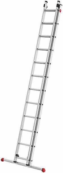 Hailo Anlegeleiter "S80 ProfiStep duo" Aluminium-Schiebeleiter 2-teilig 2x1 günstig online kaufen