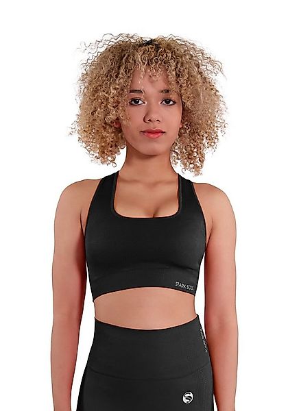 Stark Soul® Sporttop Sport Bra "reflect" Racerback, herausnehmbare Cups - S günstig online kaufen