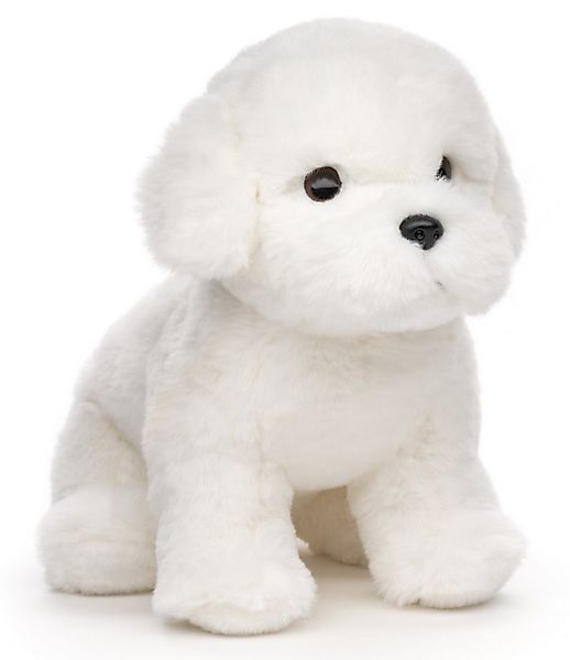 Uni-Toys Kuscheltier Malteser - Mit / ohne Leine - 26 cm (Länge) - Plüsch-H günstig online kaufen