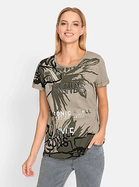 heine Rundhalsshirt "Druck-Shirt", (1 tlg.) günstig online kaufen