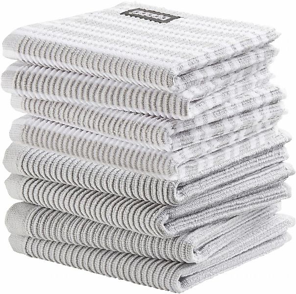 DDDDD Spültuch "Basic-Classic" Combiset: 4 Basic & 4 Classic günstig online kaufen