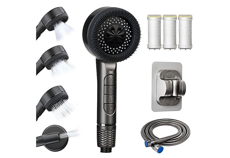 BlingBin Handbrause Duschkopf mit Filter, Handbrause Wassersparend, Hochdru günstig online kaufen