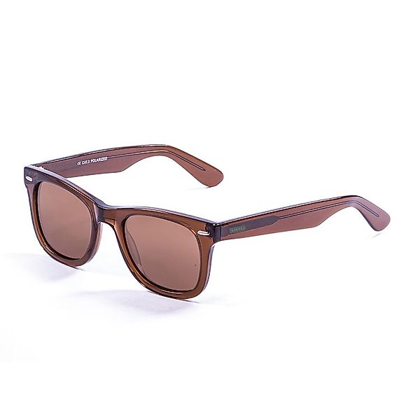 Lenoir Eyewear Biarritz Sonnenbrille CAT3 Dark Brown Trasnparent With Brown günstig online kaufen