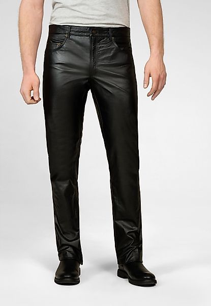 RICANO Lederhose Jeans 01 Hochwertiges Büffel-Nappa-Leder günstig online kaufen