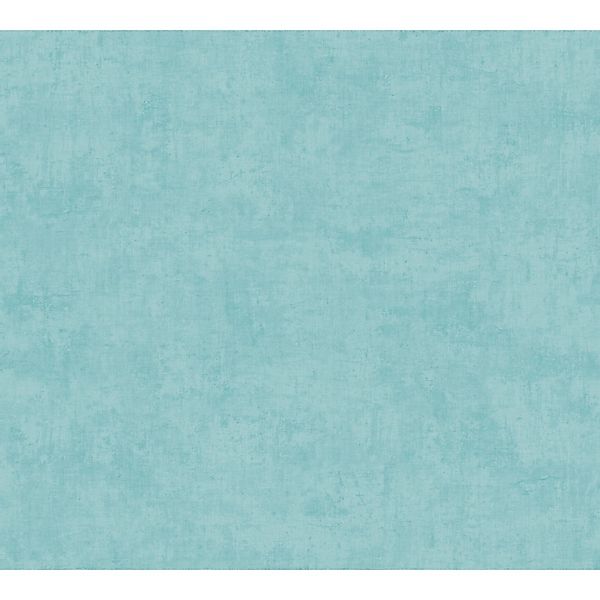 A.S. Creation Vliestapete Uni 10,05 m x 0,53 m Petrol FSC® günstig online kaufen
