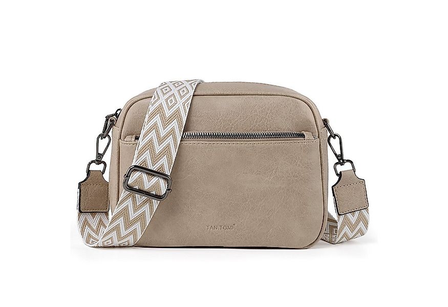 TAN.TOMI Umhängetasche Damen Handy Schultertasche, Kunstleder Crossbody Umh günstig online kaufen