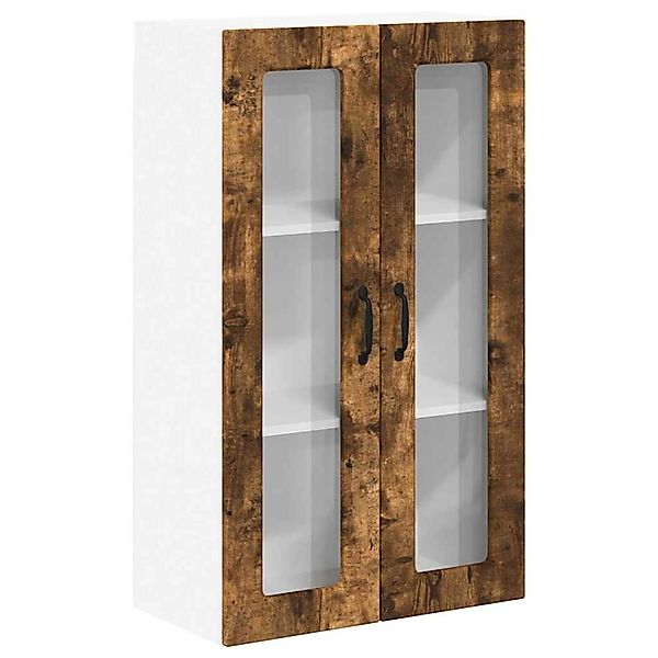 vidaXL Küchenwandschrank mit Regal Geräucherte Eiche 60 x 31 x 100 cm 88553 günstig online kaufen