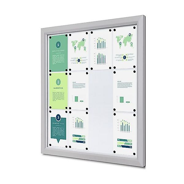 Showdown Displays Hängevitrine Showdown Displays Abschließbarer Schaukasten günstig online kaufen