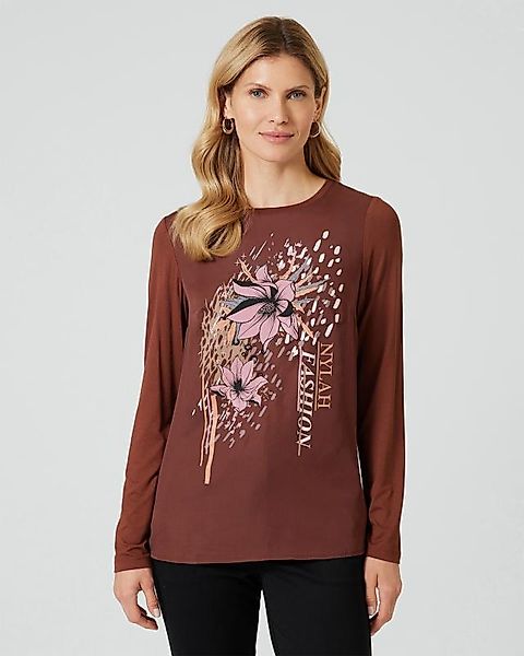 NYLAH by Franzi Knuppe Shirt mit Blüten-Print günstig online kaufen