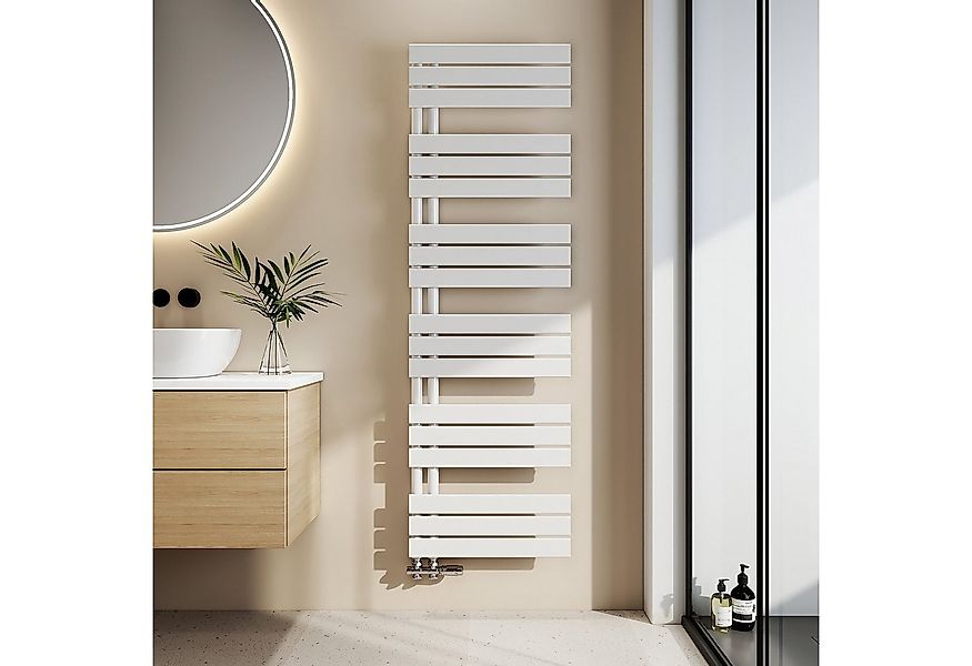 EMKE Badheizkörper Flach Paneelheizkörper Handtuchtrockner, 794W für 8qm Ra günstig online kaufen