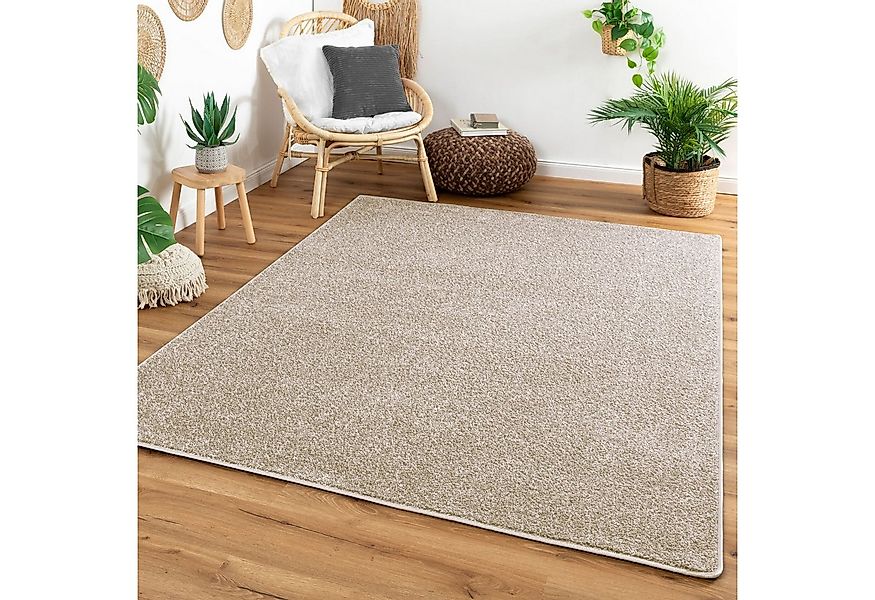 Steffensmeier Teppich Cambridge, Rechteckig, Velours, Wohnzimmer günstig online kaufen