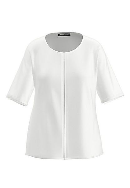 FRANK WALDER Kurzarmbluse - Bluse - Blusenshirt mit modischer Faltenpartie günstig online kaufen