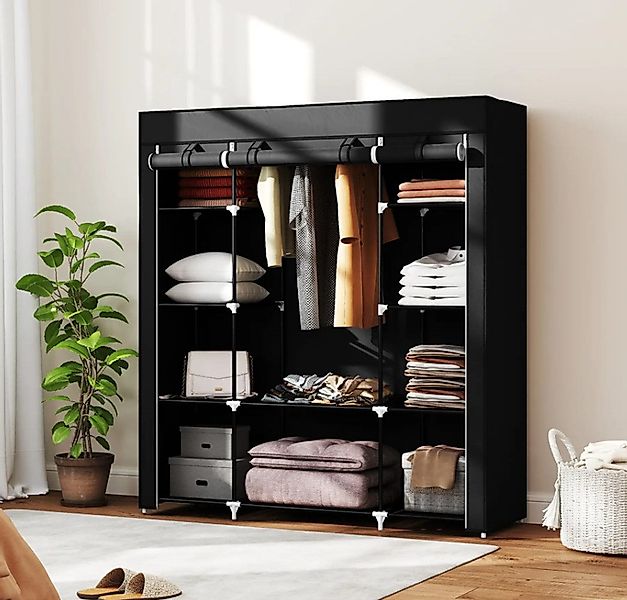 XDOVET Kleiderschrank Stoffschrank Kleiderschrank,Stoffschrank, Faltschrank günstig online kaufen