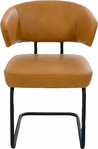 K+W Komfort & Wohnen Freischwinger "Mikkado Tube" () 1 Stk.abgerundeter Rüc günstig online kaufen