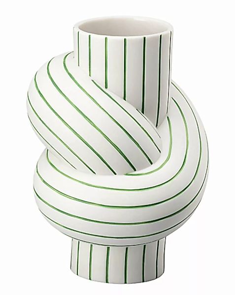 Rosenthal Vasen Node Stripes Apple Vase 11,7 cm (weiss) günstig online kaufen