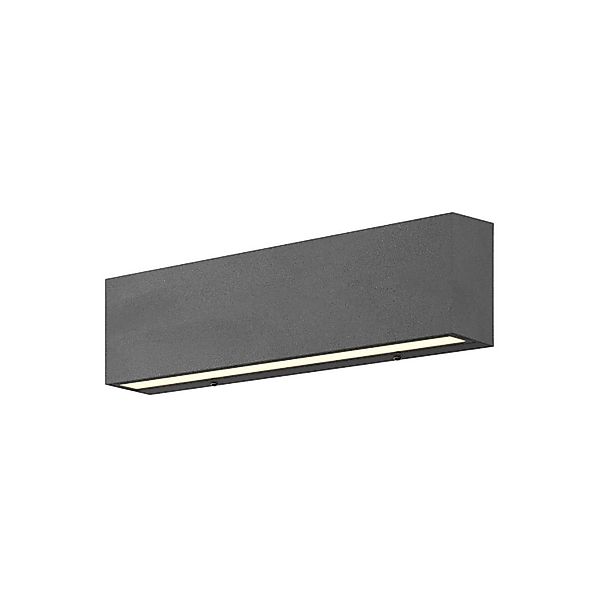 Lucande LED Wandleuchte Außen Elvira 9616097 Modern in Schwarz aus Aluminiu günstig online kaufen