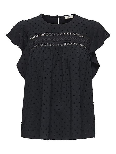 pieces Shirttop - feminines Top mit Rüschen und Spitzendetails günstig online kaufen