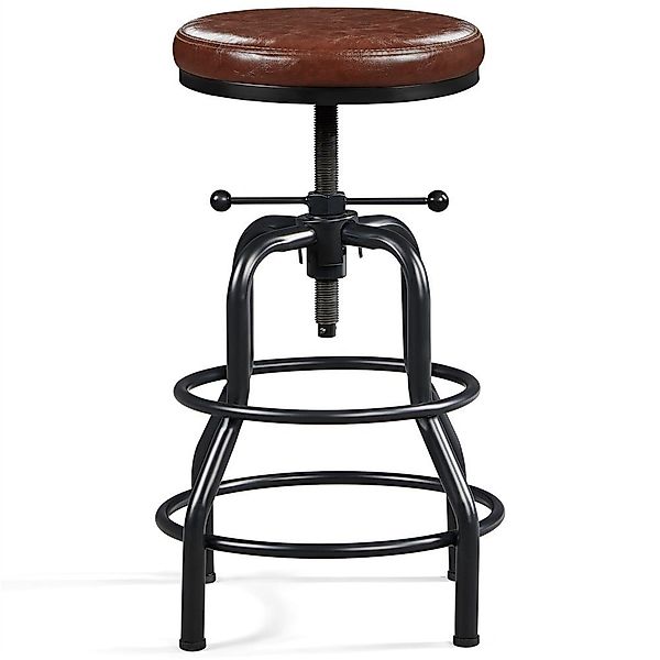 Yaheetech Barhocker, Vintage Höhenverstellbarer Barstuhl 54,5 günstig online kaufen