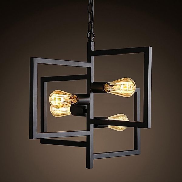 JDONG Hängeleuchte Pendelleuchte im Art Deco günstig online kaufen