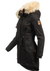 Navahoo Wintermantel "Bombii" stylischer Damen Winterparka mit Kunstfell-Ka günstig online kaufen