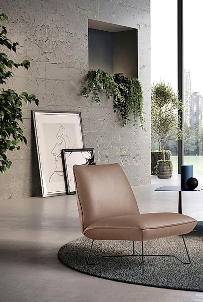 Egoitaliano Sessel »Lia Loungesessel, elegant und stylisch, toller Sitzkomf günstig online kaufen