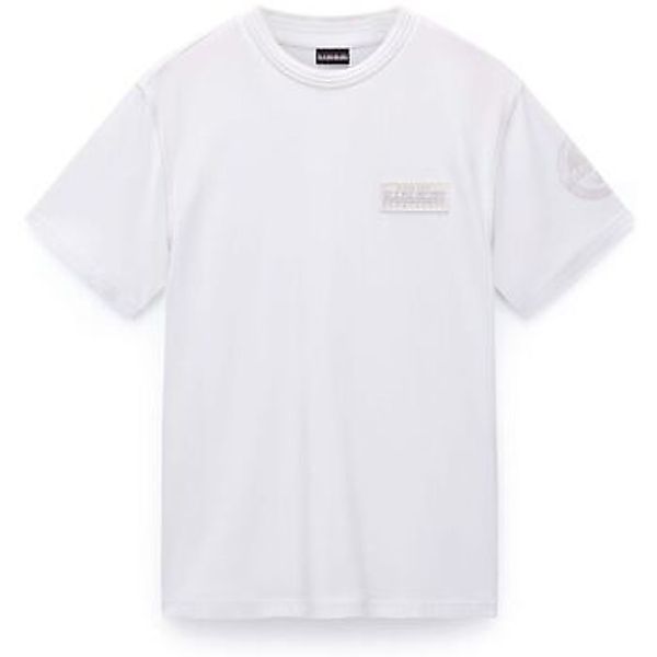 Napapijri  T-Shirts & Poloshirts S-AMUNDSEN 1 - NP0A4IN8-2061 WHITE HERON günstig online kaufen
