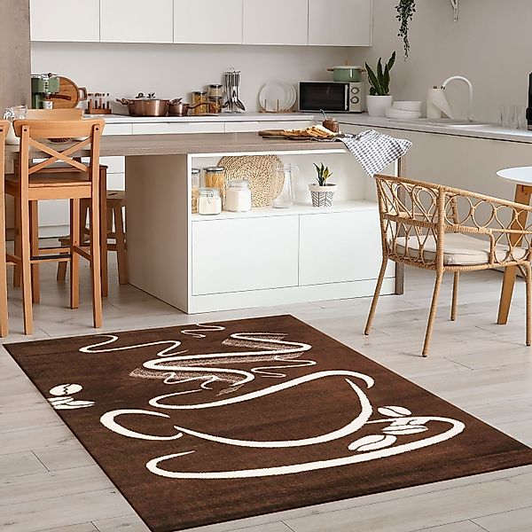 Vimoda Küchenläufer Kaffee Tasse Muster in günstig online kaufen