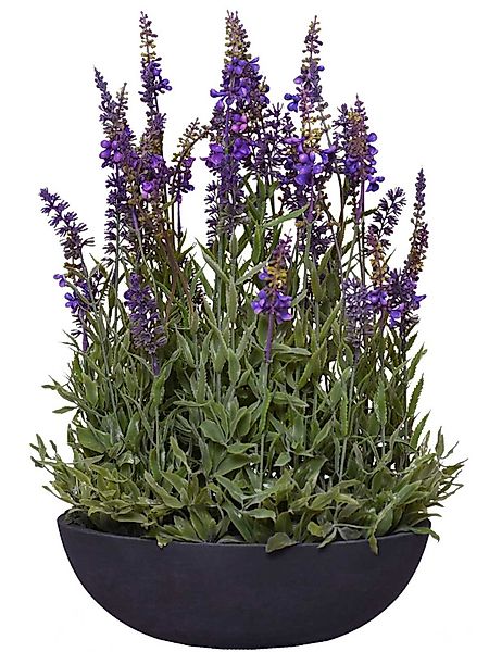 Kunstpflanze Kunststoff LAVANDULA Organisch - Grün, günstig online kaufen