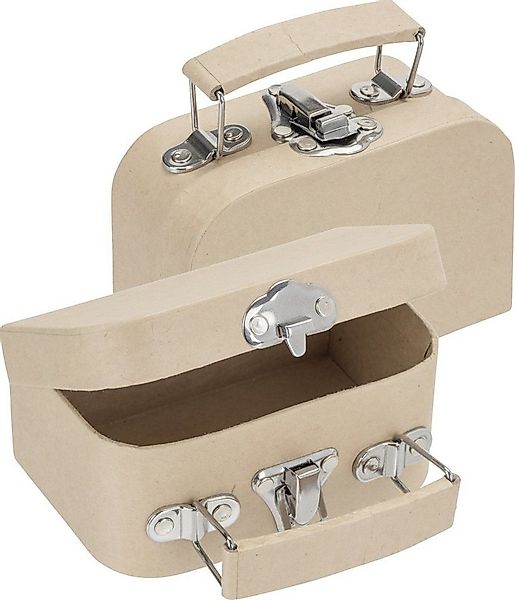 Glorex Dachpappe Glorex Papp-Koffer 12 x 8 x 5 cm günstig online kaufen