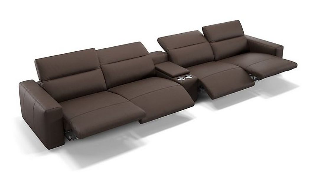 Sofanella 4-Sitzer Leder LENOLA, Heimkinosofa, Kinocouch, Funktionssofa, Ki günstig online kaufen