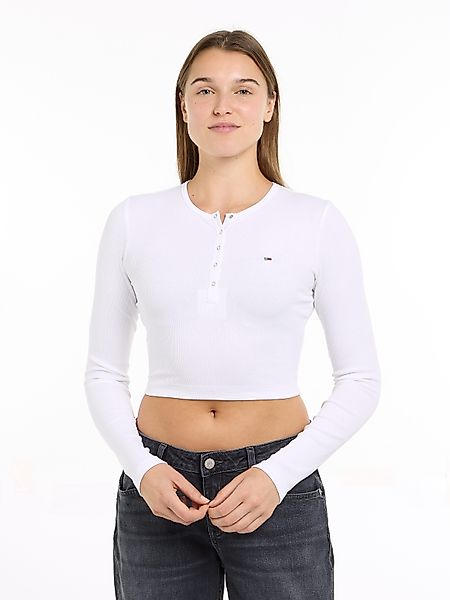 Tommy Jeans Langarmshirt TJW CRP HENLEY günstig online kaufen