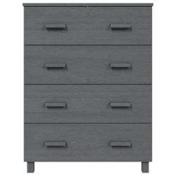 vidaXL Sideboard Sideboard HAMAR Dunkelgrau 79x40x103,5 günstig online kaufen