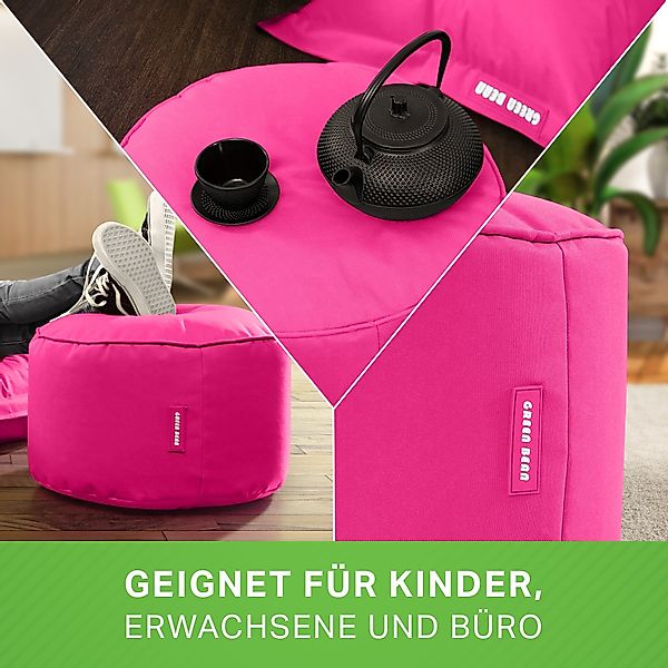 Green Bean Pouf Stay (Sitzsack-Hocker 25x45cm günstig online kaufen