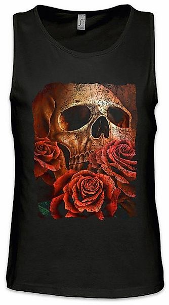 Urban Backwoods Tanktop Skull Of The Eric Ärmelloses T-Shirt Roses Schädel günstig online kaufen
