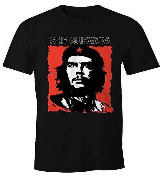 MoonWorks Print-Shirt Herren T-Shirt Che Kuba Guevara Revolution Fun-Shirt günstig online kaufen