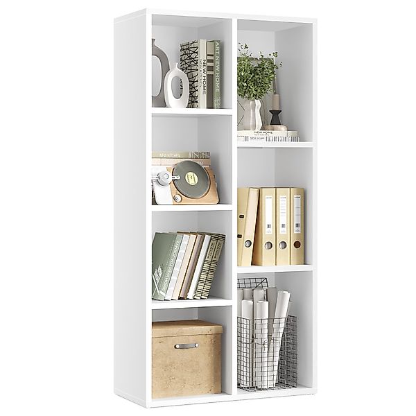 VASAGLE Bücherregal Standregal, Bücherschrank, mit 4/5/7/8 günstig online kaufen