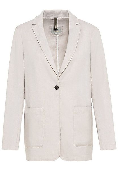 camel active Kurzblazer Lässiger Blazer im Leinenmix günstig online kaufen