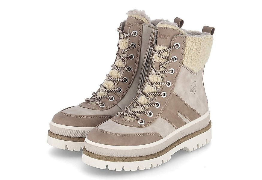 Rieker Rieker Y6230-62 Damen Textil & Synthetik beige Winterstiefel günstig online kaufen