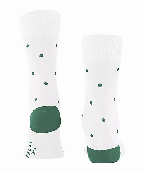 FALKE Dot Herren Socken, 47-50, Weiß, Punkte, Baumwolle, 13269-200004 günstig online kaufen