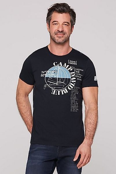CAMP DAVID Rundhalsshirt aus Baumwolle günstig online kaufen
