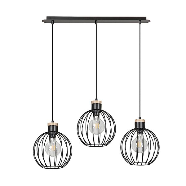 Loft46 | 3-flammige Hängelampe Barbado günstig online kaufen
