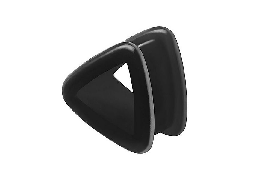 Taffstyle Plug Silikon Ohr Tunnel Piercing Flexibel Dreieck Flexibel weich, günstig online kaufen